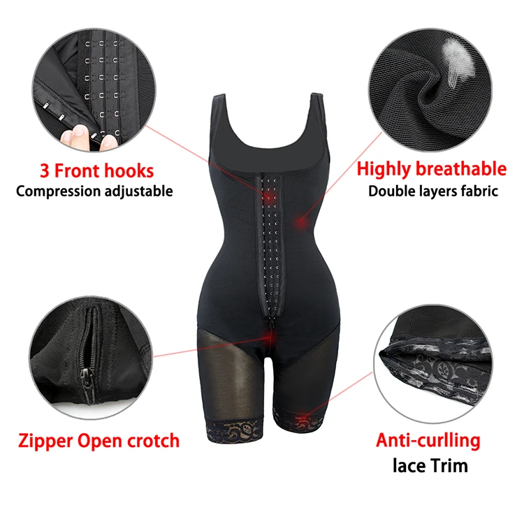 Fajas reductoras moldeadoras de cuerpo, vaina adelgazante, ropa moldeadora de vientre plano, Body con Control de barriga, corpiños posparto, fajas, corsé para mujer