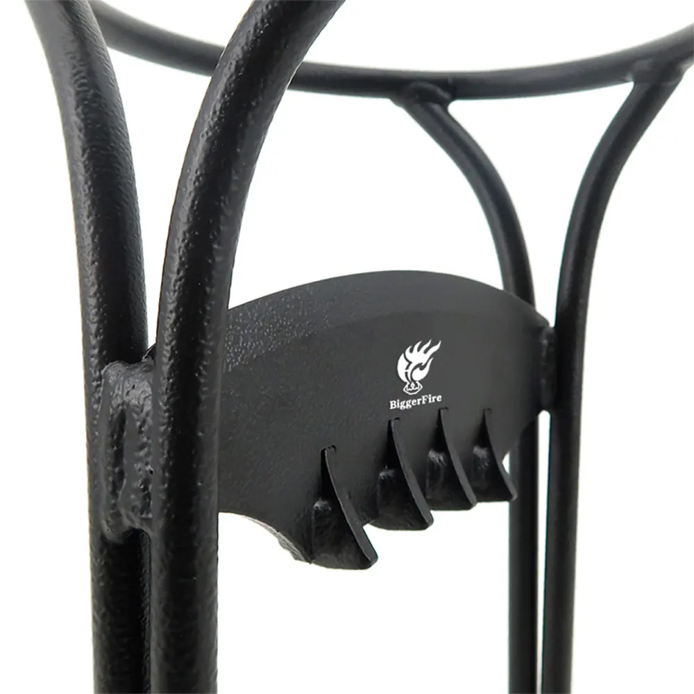 Kindling Splitter for Wood, One-Piece Molding High-Carbon Steel Log Splitter, Manual Wood Splitter, Firewood Splitter Tool view 4