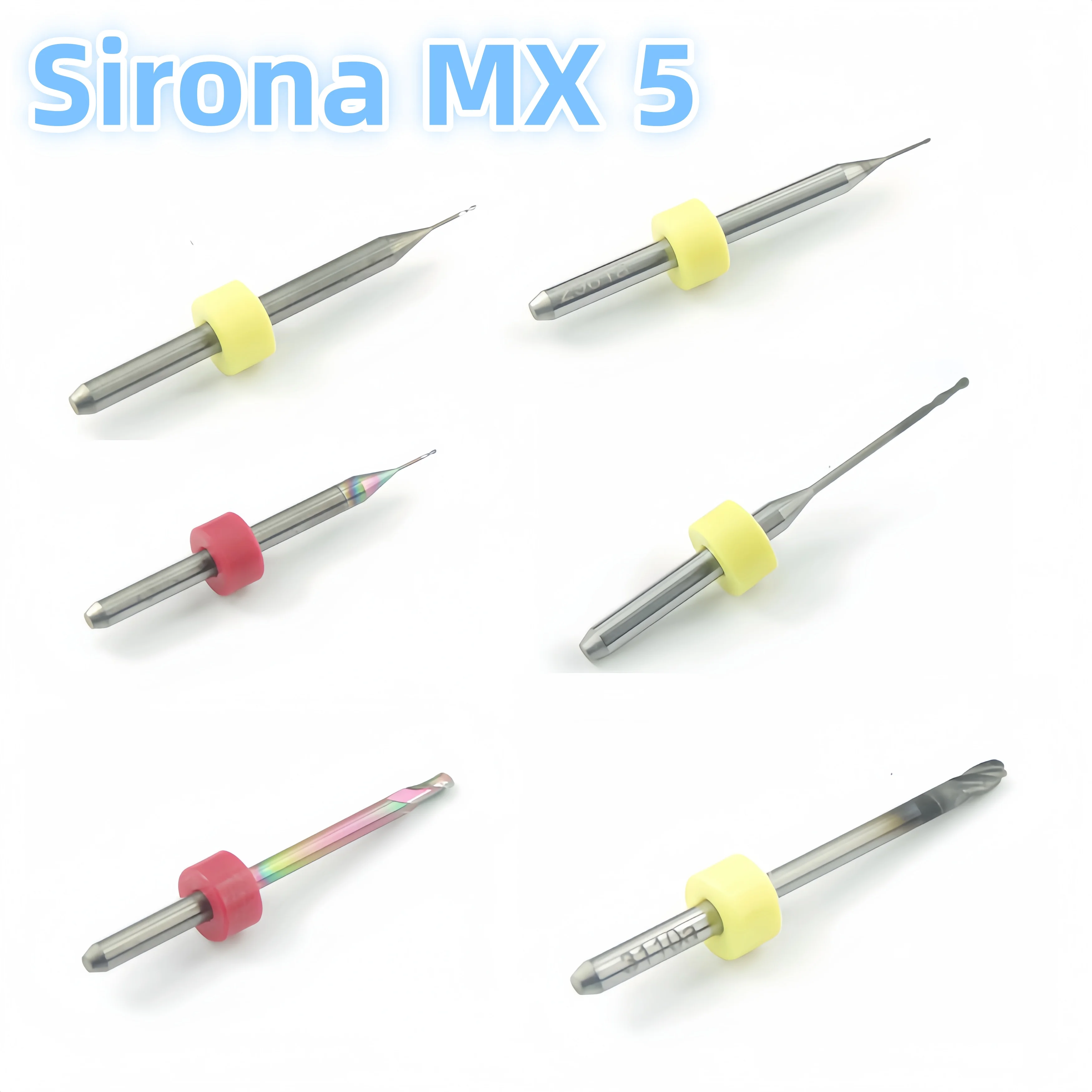 

Dental Milling Burs Sirona MX5 D3 for Grinding Zirconia Dental Lab Milling Machine No Coating Drill Dental Tool