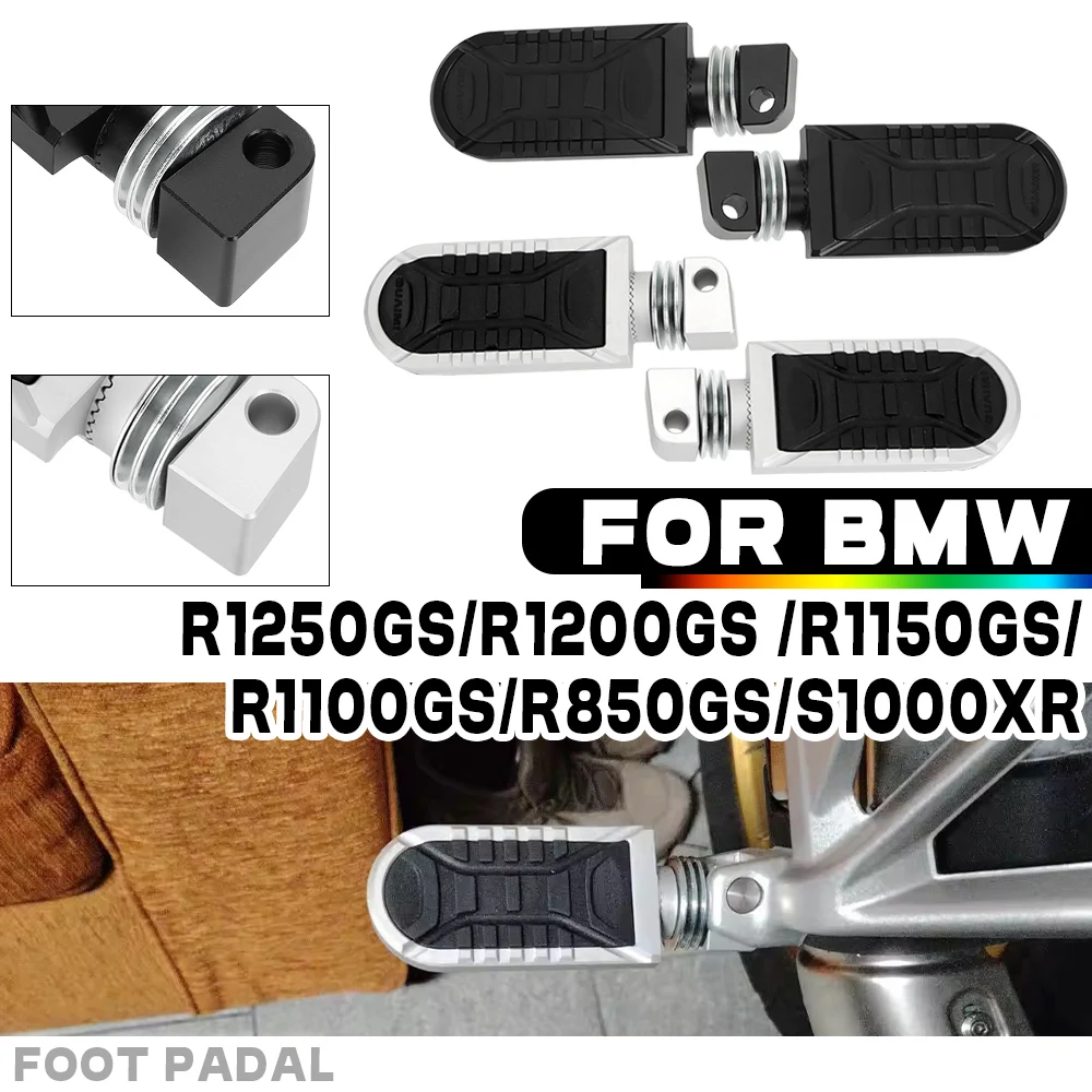 

Rear Footrest For bmw r1200 gs R 1200GS LC R1250GS ADV r1100gs R1150GS r850Gs S1000XR Motorcycle Passenger Foot Pegs Pedal Rests
