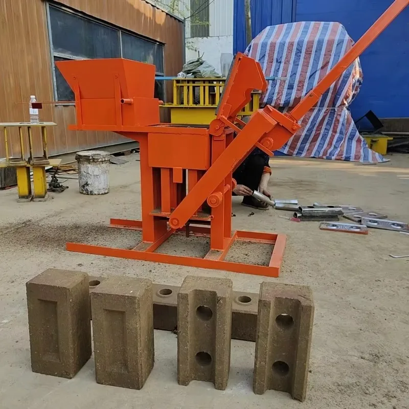 

Factory Supply Cement Hollow Concrete Brick Making Machine Manual Concrete Cement Block Brick Making Machine for Sale