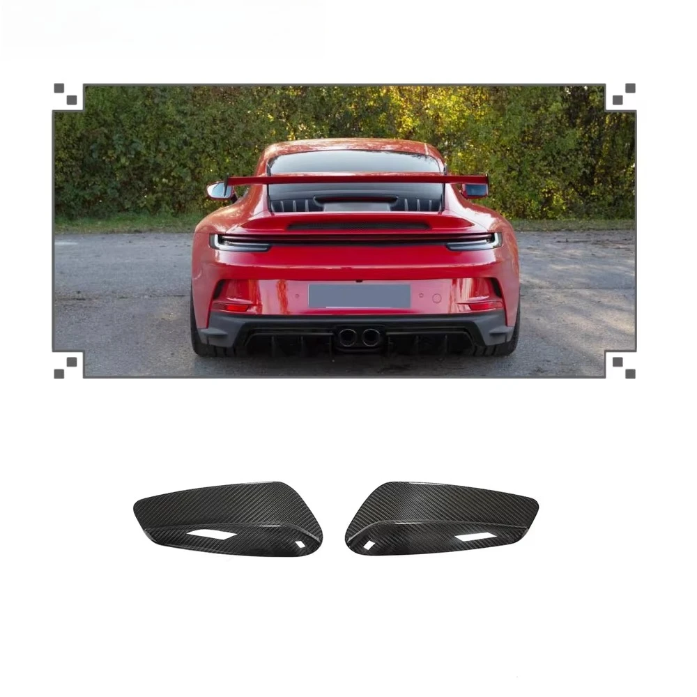 

Pre-preg Carbon Fiber 992 Side Fender Vent Intake Covers for 911 Carrera Turbo S GT3 Targa 2-Door 2019-2022