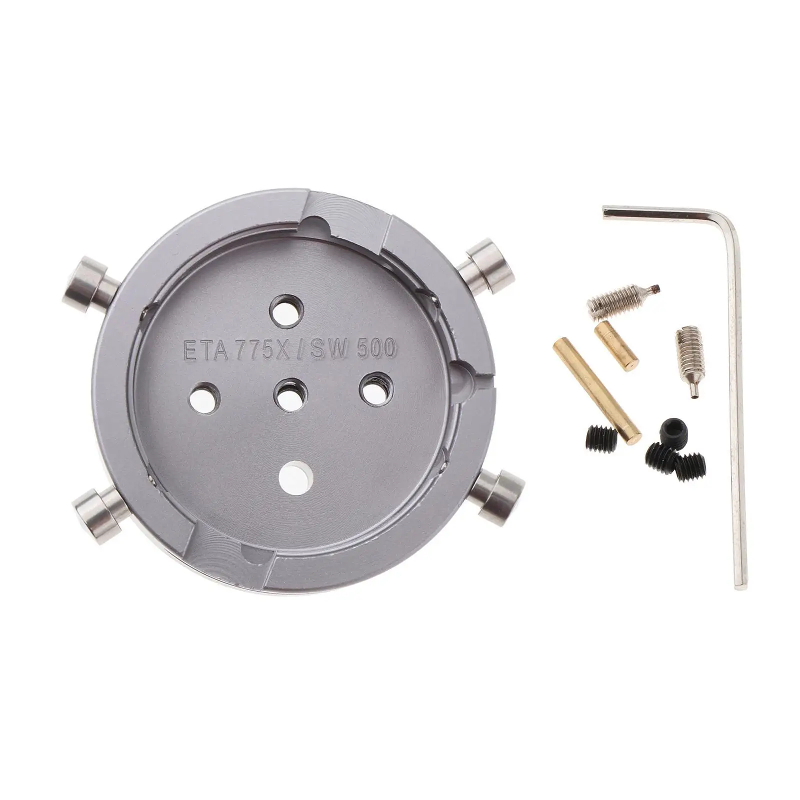 

Держатель для часового механизма: устойчивый, прочный, многофункциональный, металлический, профессиональный инструмент для часовщиков, инструмент для ремонта часов, фиксации и регулировки.