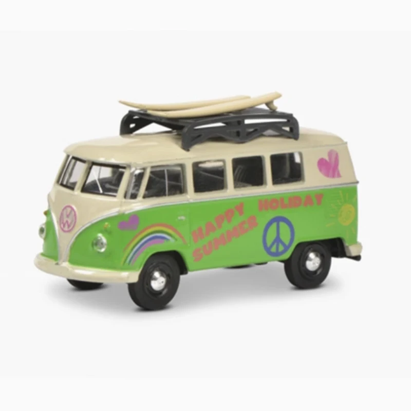 

Schuco 1:64 Scale T1 SURFER Camping Bus Alloy Simulation Car Model Static Collection Decorated Holiday Gifts Toys Souvenir Gift