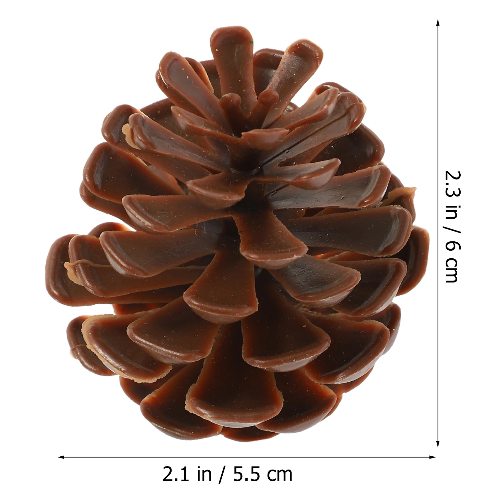 

30pcs Artificial Pine Cone Decor Imitation Pine Cones For Christmas Tree Rustic Fall Wedding Party Decoration Craft Ornaments