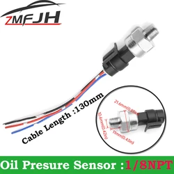 DC 5V 1/8NPT Pressure Sensor Transmitter Pressure Transducer 145/215/300/500PSI For Water Gas Oil Pressure Sensor