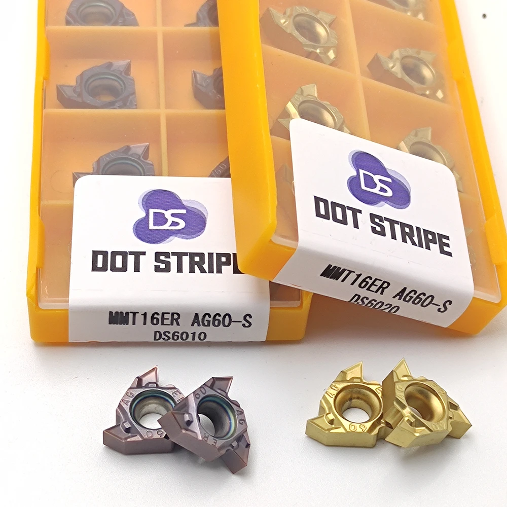 Inserto filettato MMT 16IR 16ER AG60-S Inserto in metallo duro pressato Utensile per tornitura Parti per tornitura di macchine utensili CNC