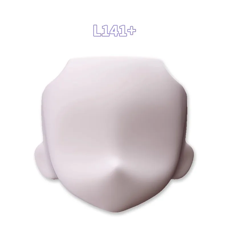 Ob22 substituição de rosto em branco sem maquiagem 1/12 bjd rosto mia rosa ob branco leitoso acessórios de boneca para anime jogo cosplay