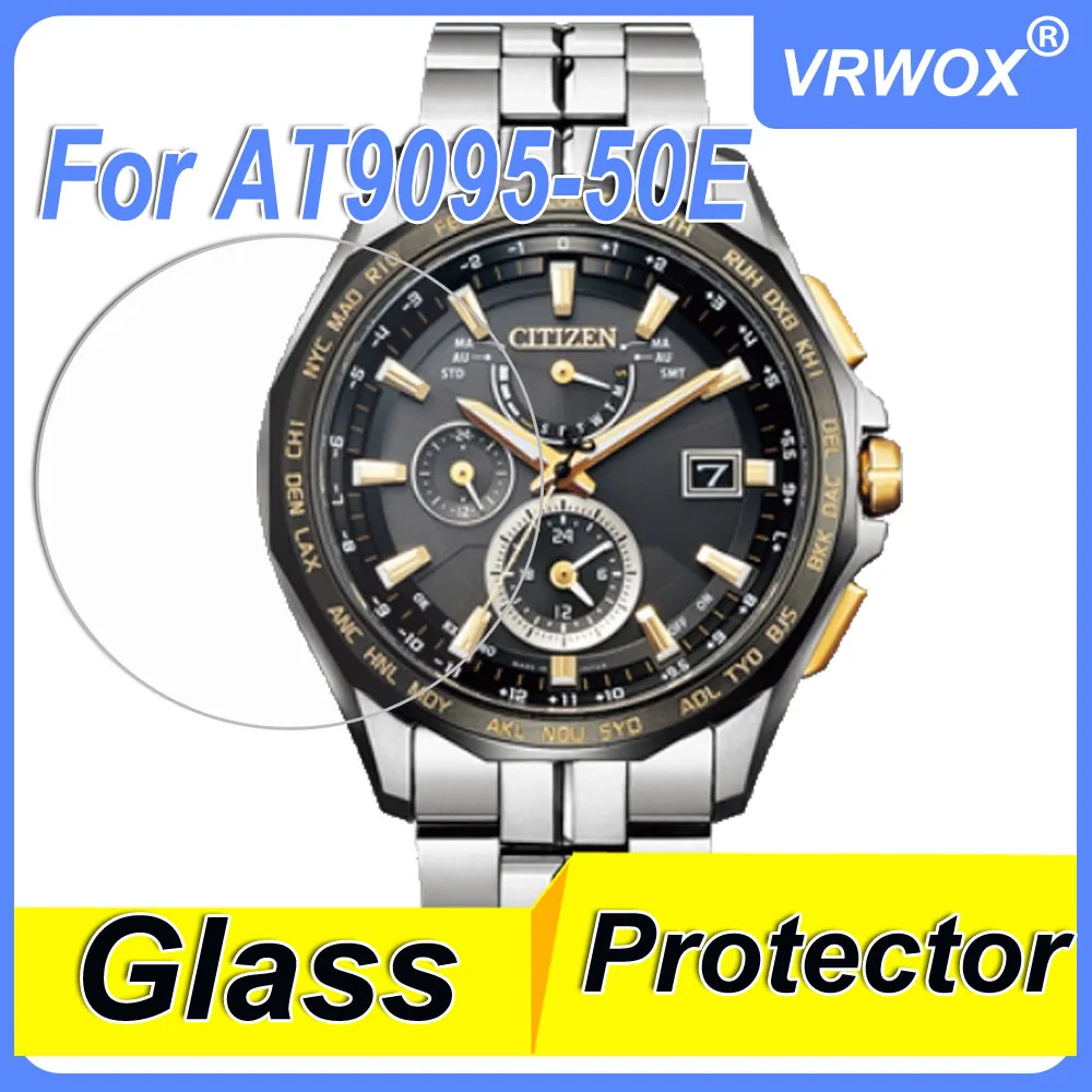 

3Pcs 9H 2.5D Tempered Glass ForAT9090-53L AT9095-50E AT9096-57E AT9097-54E Watch Scratch Resistant Screen Protector