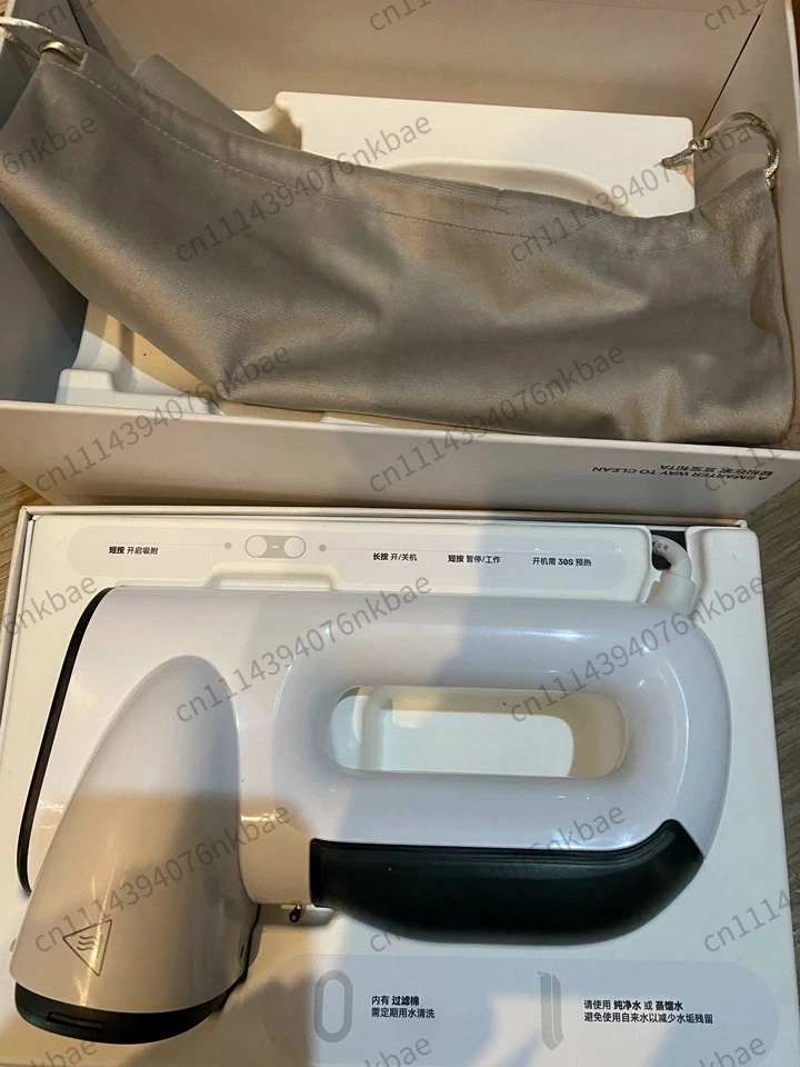 Handheld Steam Iron Vacuum Steamer Powerful Suction Fast Wrinkle Removal