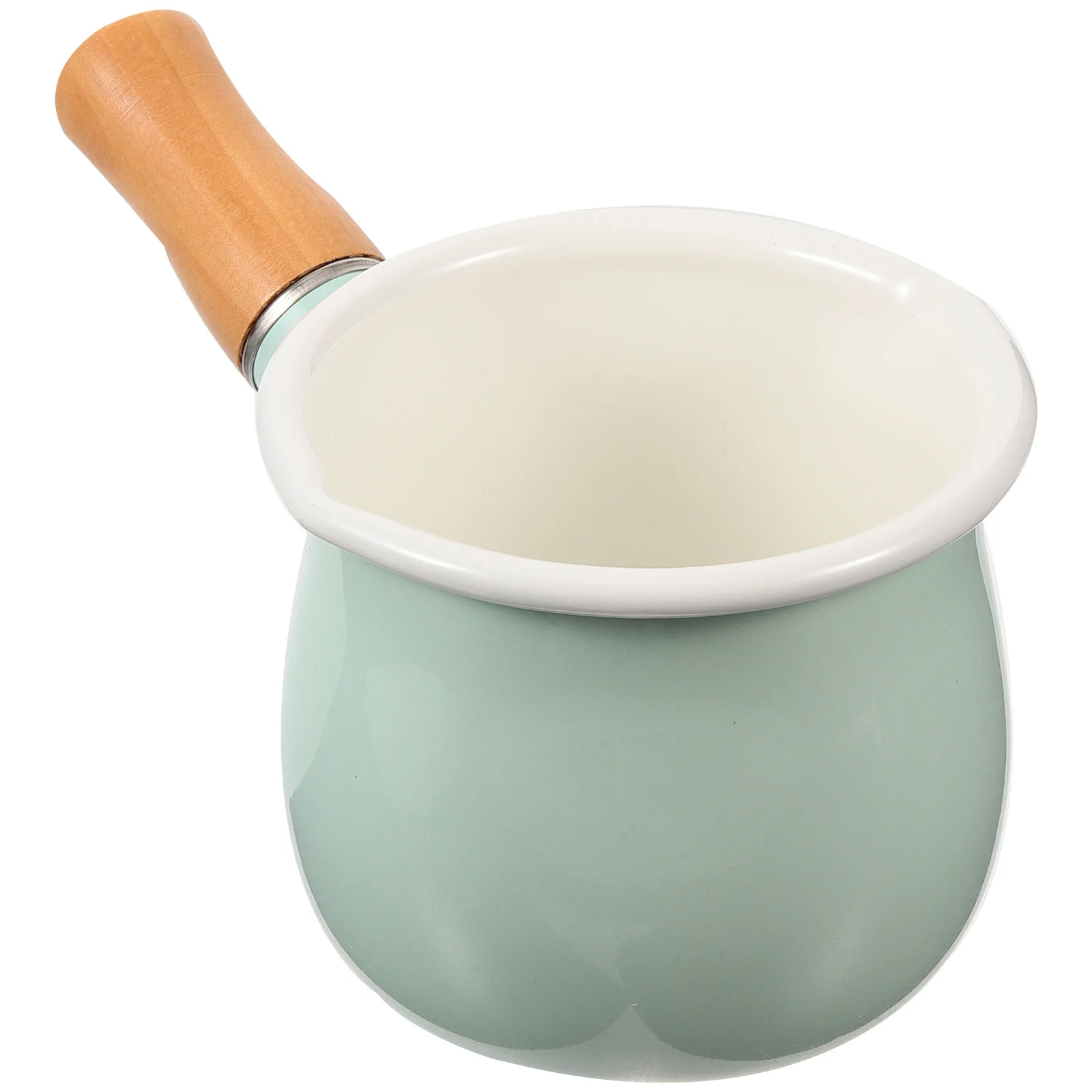 

Mini Milk Pot Small Non-Stick Multi-Function Saucepan Enamel Cooking Pot Baby Food Pan Kitchen Essential Small Saucepan