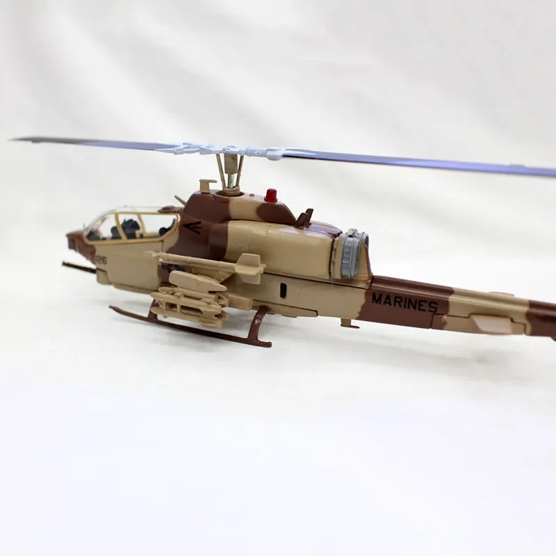 Super Cobra AH-1W Navy Exército Fuzileiros Navy liga Metal Diecast