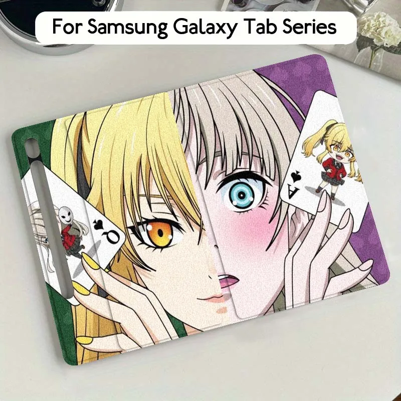 

K-Kagayuis Gurius Anime Tablet Case For Samsung Galaxy Tab S7 S8 S9 S10 FE Plus Lite 11 12.4 13.1 Inch