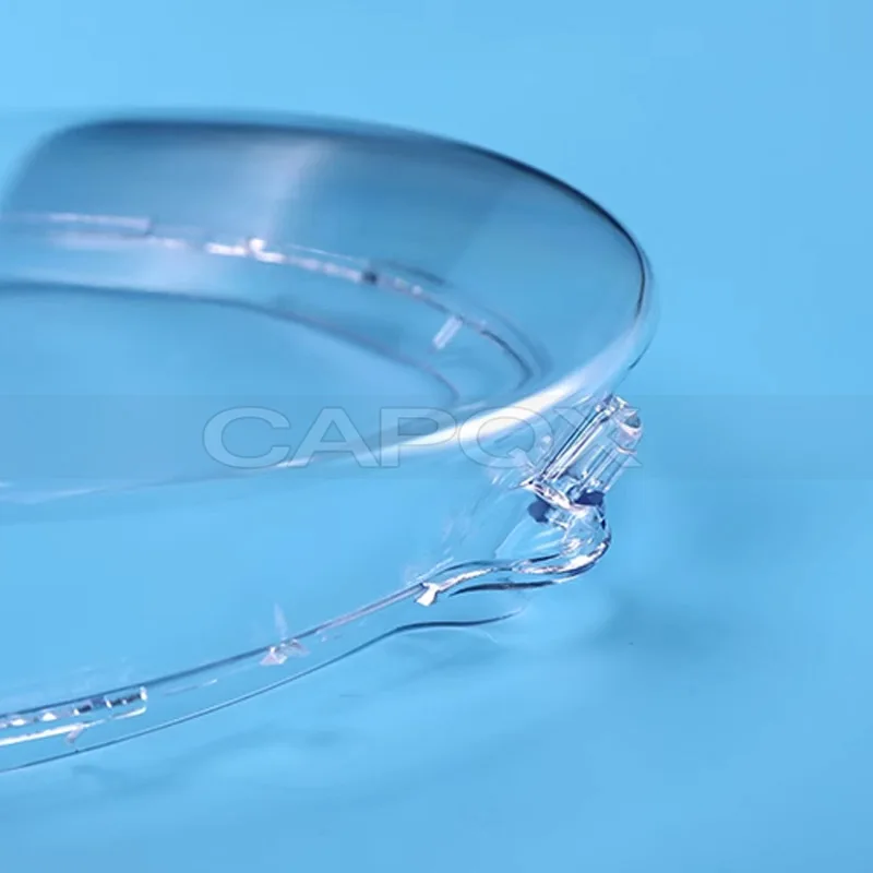 CAPQX 앞 범퍼 헤드라이트 커버, 쉘 쉐이드, 벤틀리 플라잉 스퍼 컨티넨탈 GT 2005-2012 헤드 램프, 유리 헤드 라이트 렌즈