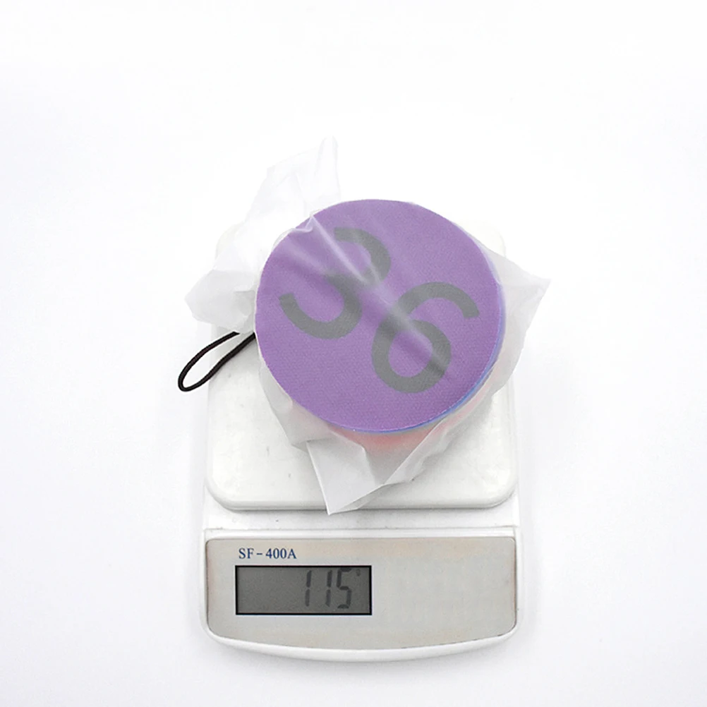 

36 Pcs Digital Carpet Numbers Spots Sticker Marker Game Trainning Positioning Round Rug