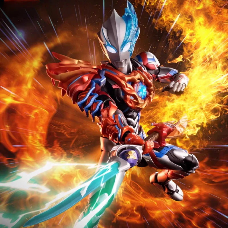 جديد حقيقي Blokees النسخة الأسطورية الترامان Blazaron Fadolan درع تجميعها المنقولة نموذج تمثال الصبي هدية عيد ميلاد