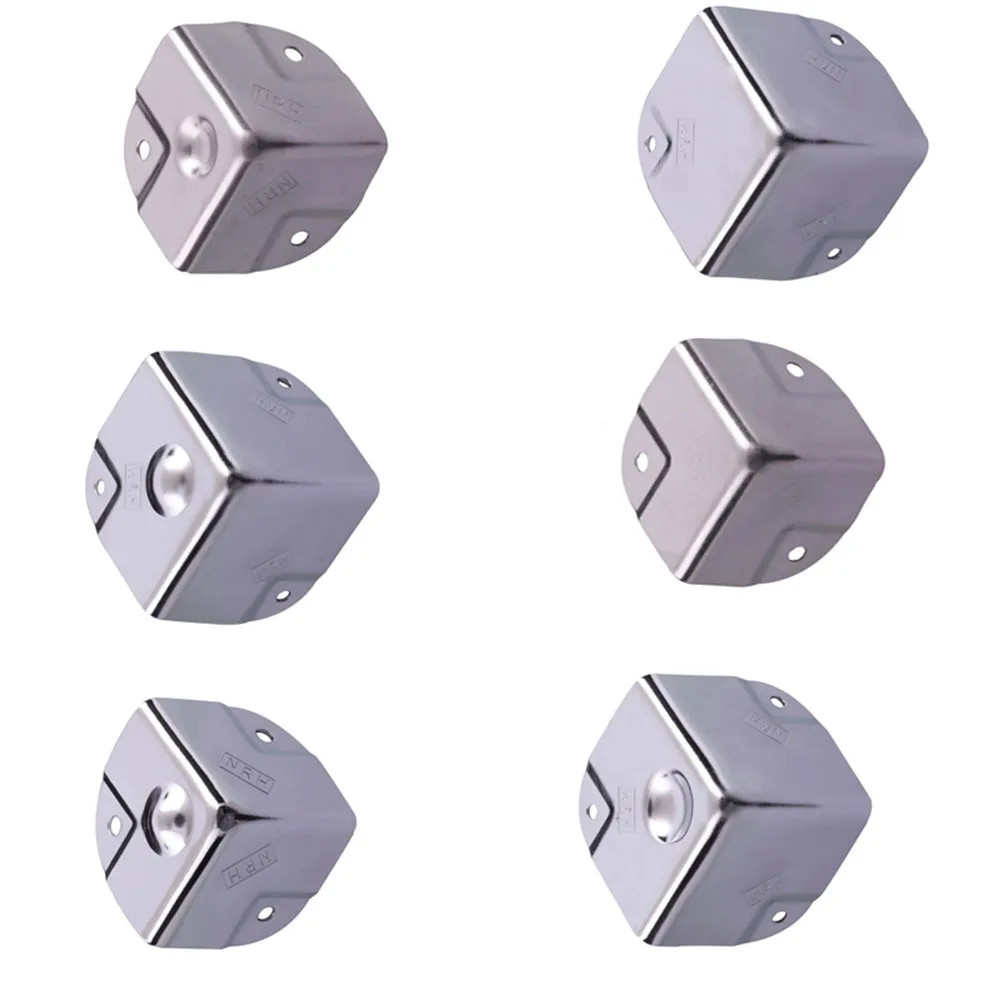 

4pcs Stainless Steel Corner Protector Durable Practical Long Service Life Elegant Angel Shape Retro Wrap Desk Table