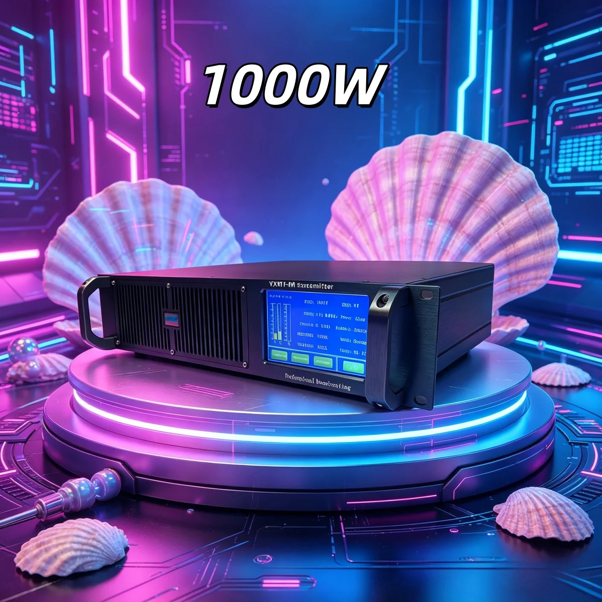

Church YXHT-2, 1KW(1000W) FM Transmitter, Emergency Disaster Warning, Full Band High Isolation, Short Circuit Protection