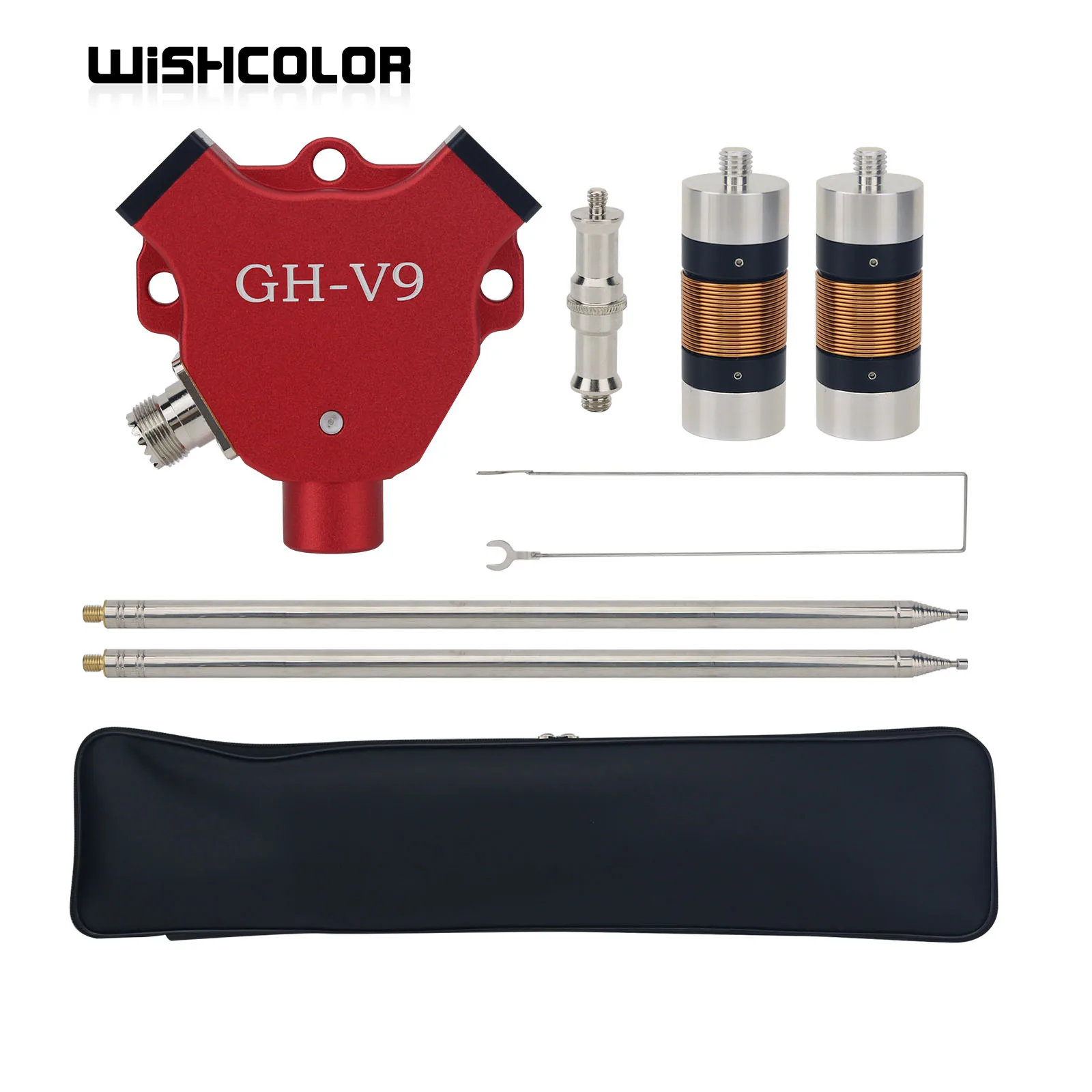 Image of HamGeek GH-V9 V-förmige Antenne 7MHz-430MHz 400W IP68 Wasserdichter Balun-Dipol HF/VHF/UHF Kurzwellenantenne