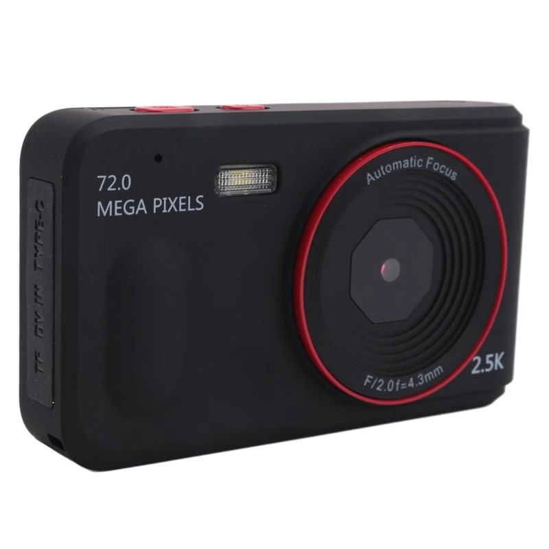 APPLIA-Digital Camera 16X Digtal Zoom Auto Focus 2.5K HD 72MP Digital Camcorder Camera For Home Outdoor Travel