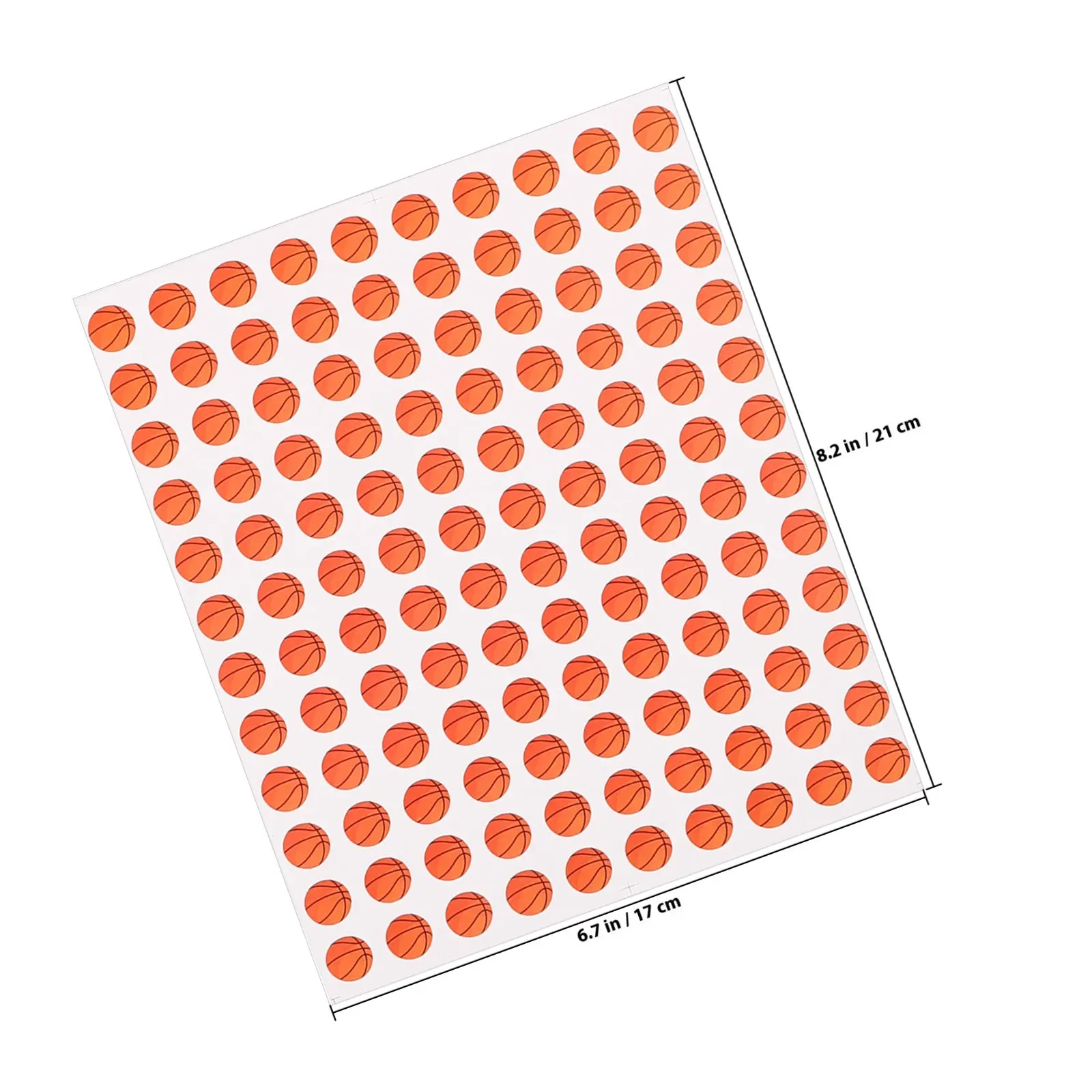 20Sheets Sports Ball Stickers Bulk Pack for Teens Basketball Soccer Tennis Decorative Small Decals Sports Party Favors
