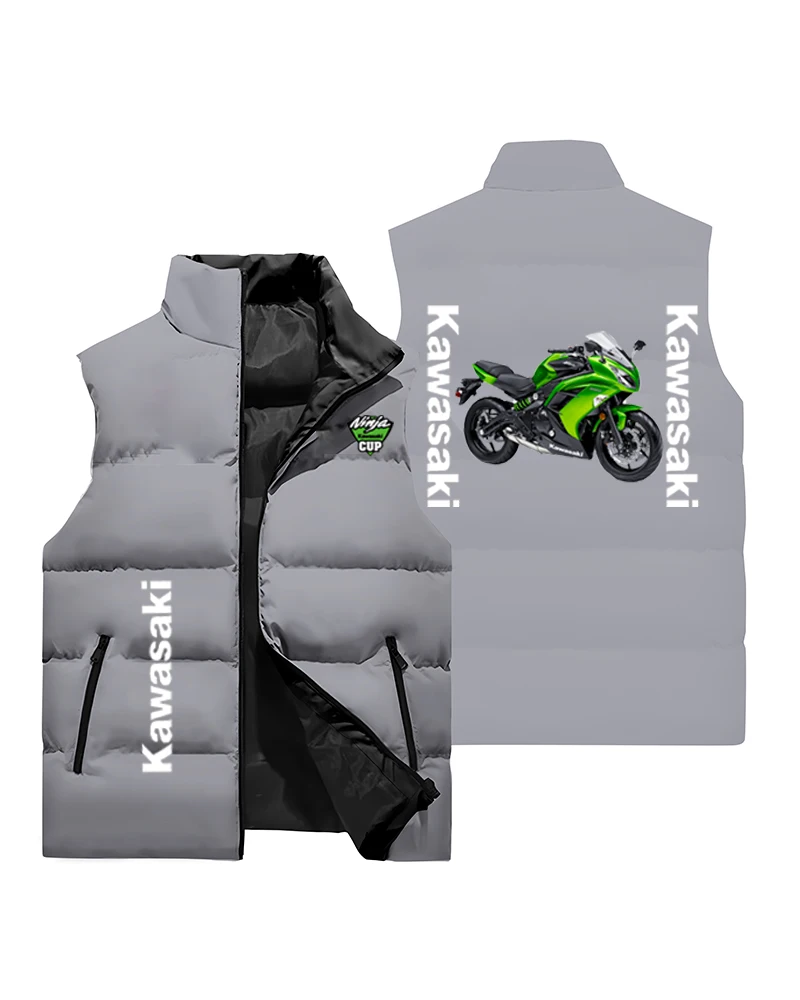 

Cross border foreign trade vest for autumn and winter of 2025, leading team, 3D cotton jacket, casual and fashionable versatile