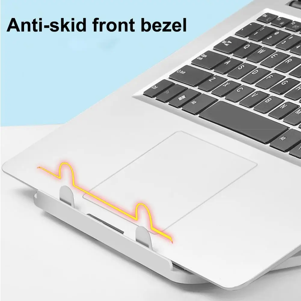 Eco-friendly Tablet Stand Non-Slip Folding Stand Angle Adjustable Notebooks Mobile Phone Bracket  Storage