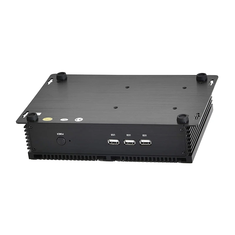 Topton 11th Gen Industrial Mini PC Core I7 1165G7 I5 1135G7 Fanless System Barebone Computer 2xDDR4 Ram Slot HD VGA 7*USB WiFi