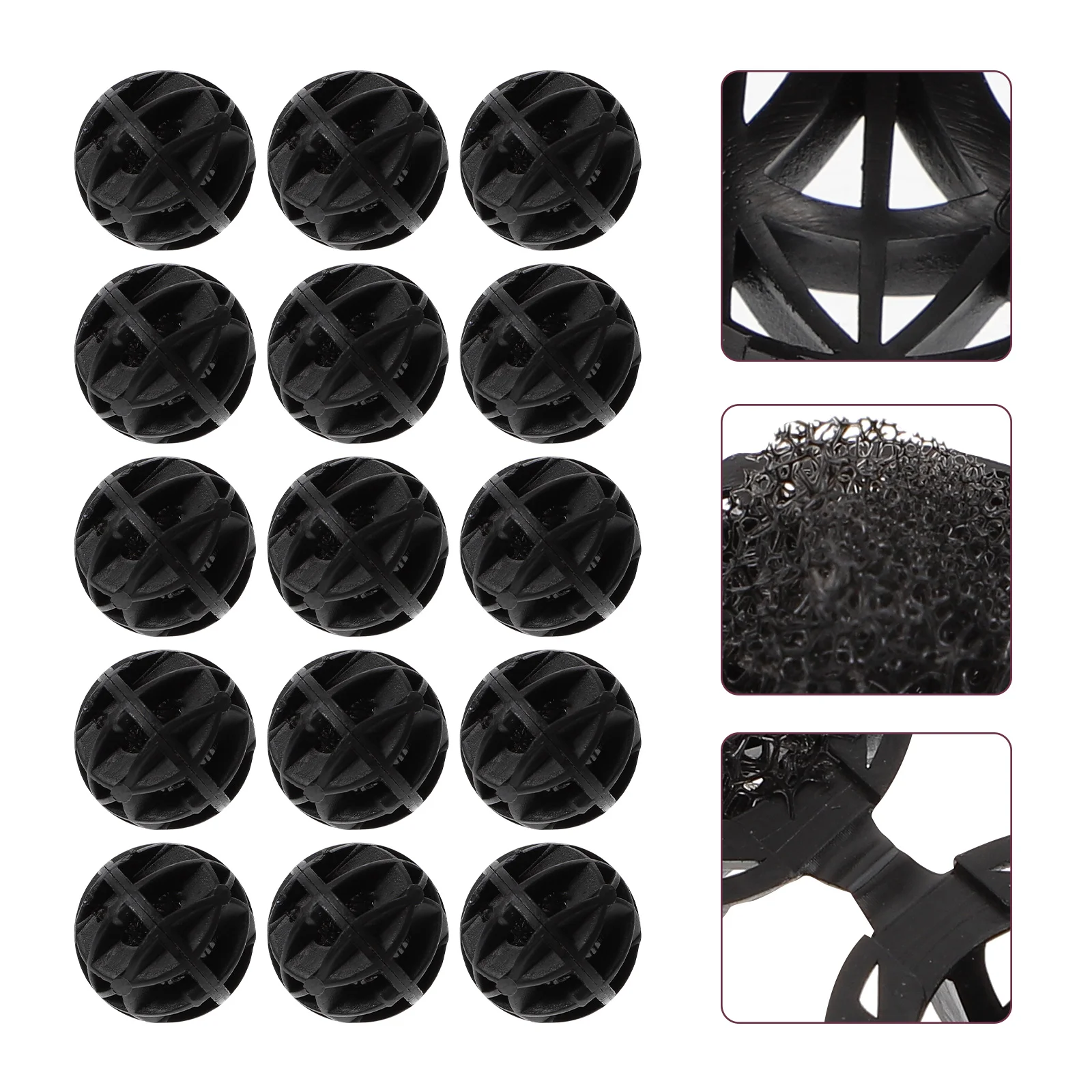 

150 Pcs Bio Ball Sink Filter Strainer Balls Media Pond Fish Tank Filters Aquarium Accessories Creative