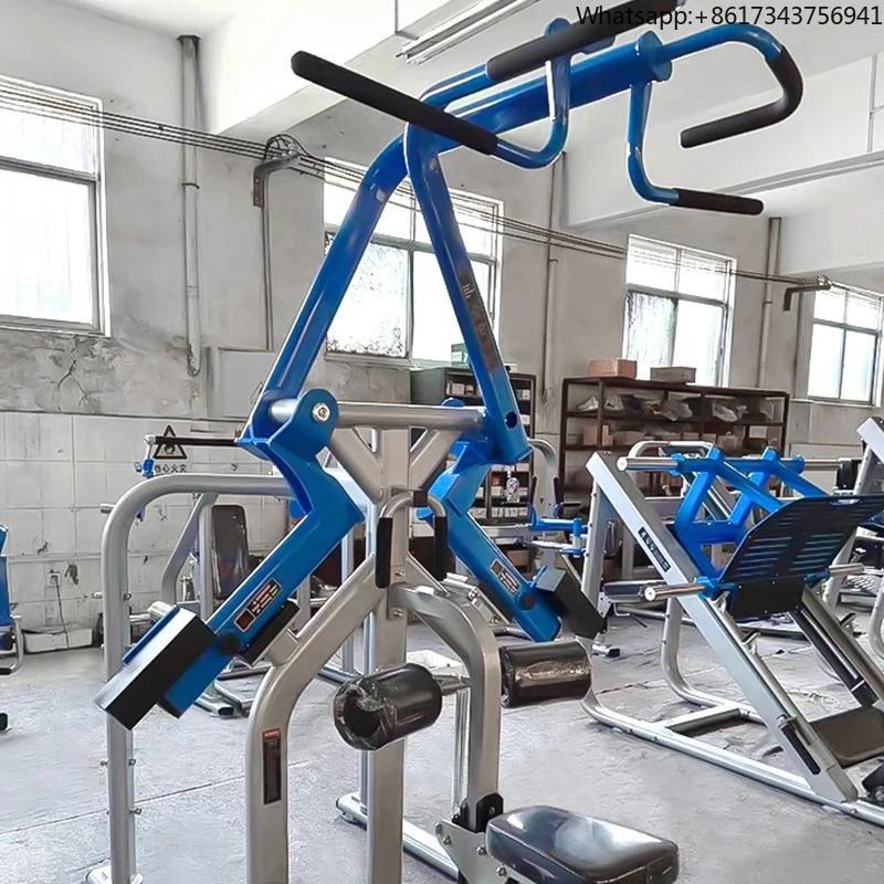 

CCY,Bodybuilding Strength Equipment Commercial Gym Fitness Equipment Plate Loaded Machine High Pull Back Trainer11