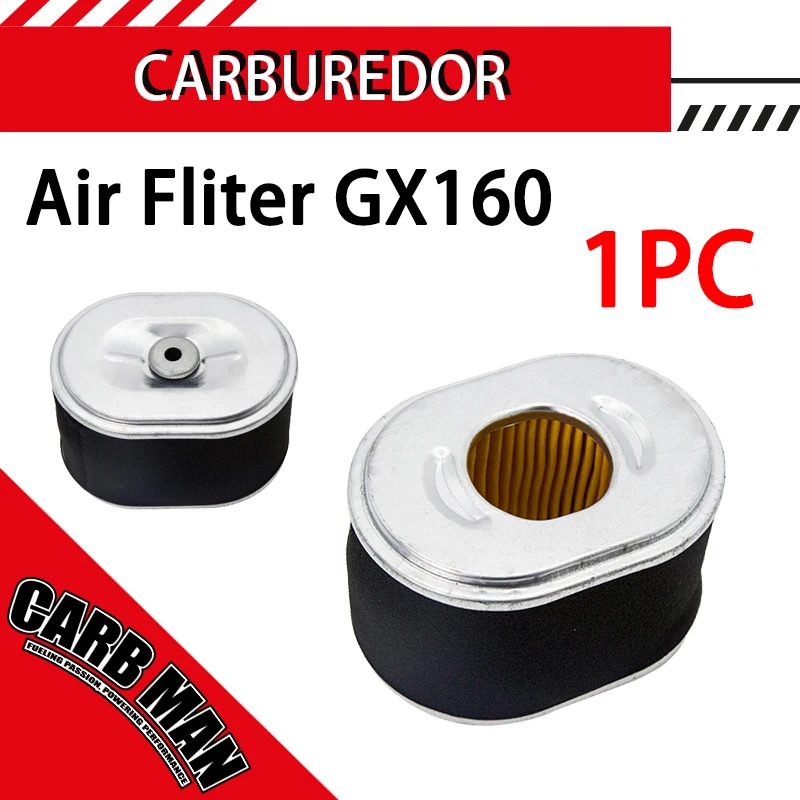 

GX160 Air Filter For Honda GX120 GX140 GX200 17210-Z4M-821 17210-ZE1-821 111-4274 AFZE18 17210-ZE1-517 5.5/6.5HP
