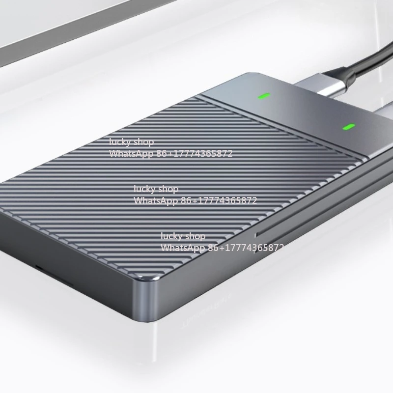 Zebra Double Disk M.2 Solid State Nvme Hard Disk Mobile Hard Disk Box M2 To Typec Universal Reading