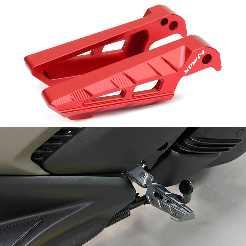 Motorcycle CNC Passenger Footrests Rear Foot Pegs pedal For YAMAHA MT-09 MT09 NMAX155 NMAX125 NMAX160 N-MAX NMAX 155/125/160