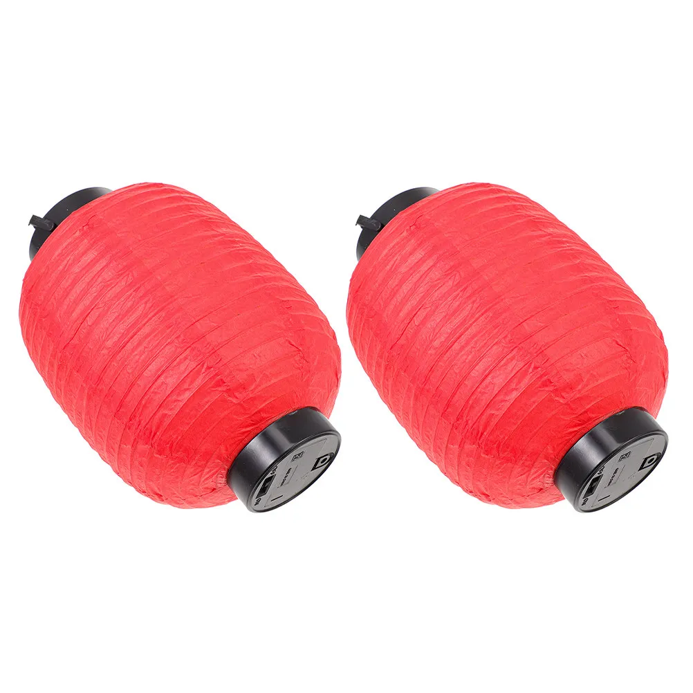 

2 шт. японских бумажных фонарей, складные подвесные декоративные светильники, яркие, для ресторанов, баров, домашних вечеринок, использования на открытом воздухе