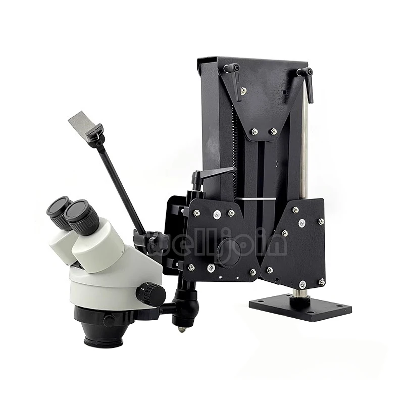 

7X-45X Stereo Microscope with Hard Aluminum Stand Jewelry Microscope Dental Microscope for Jewelry Tools