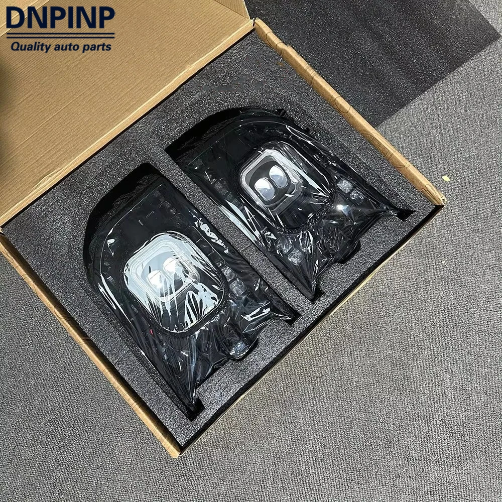 

For Land Rover Defender L663 2020 -2024 Car LED Fog Lights Kit Daytime Running Light Fog Lamp Cover With Harness