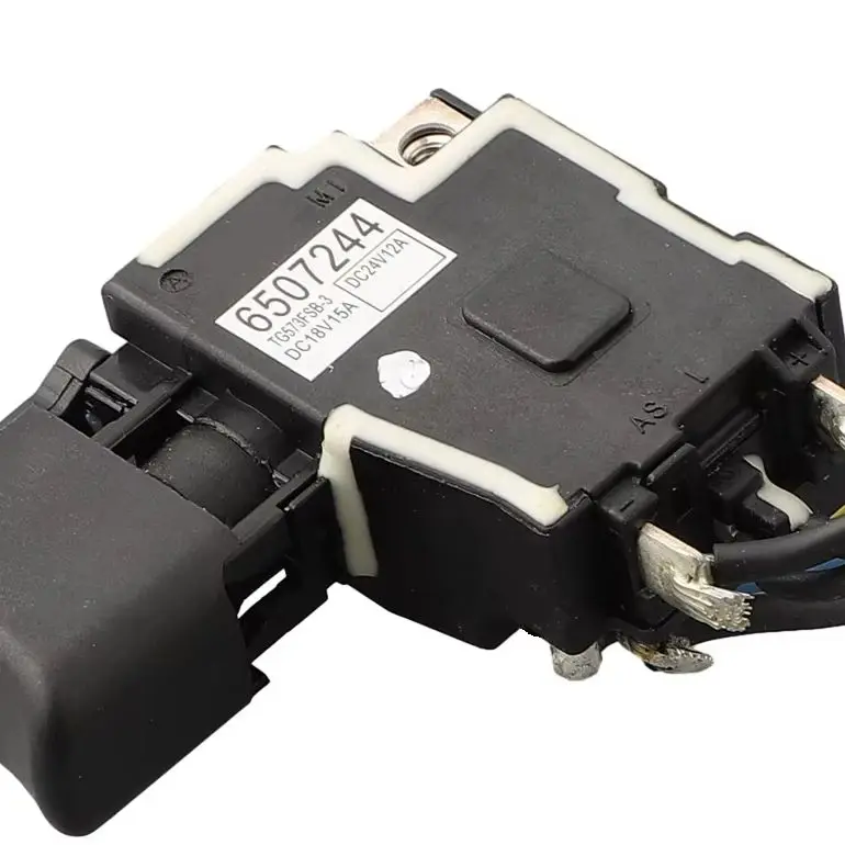 6506824 650724-4 Trigger Switch For DHP458 DDF458 BHP458 DHP448 DDF448 Cordless Drill Driver Repair Parts