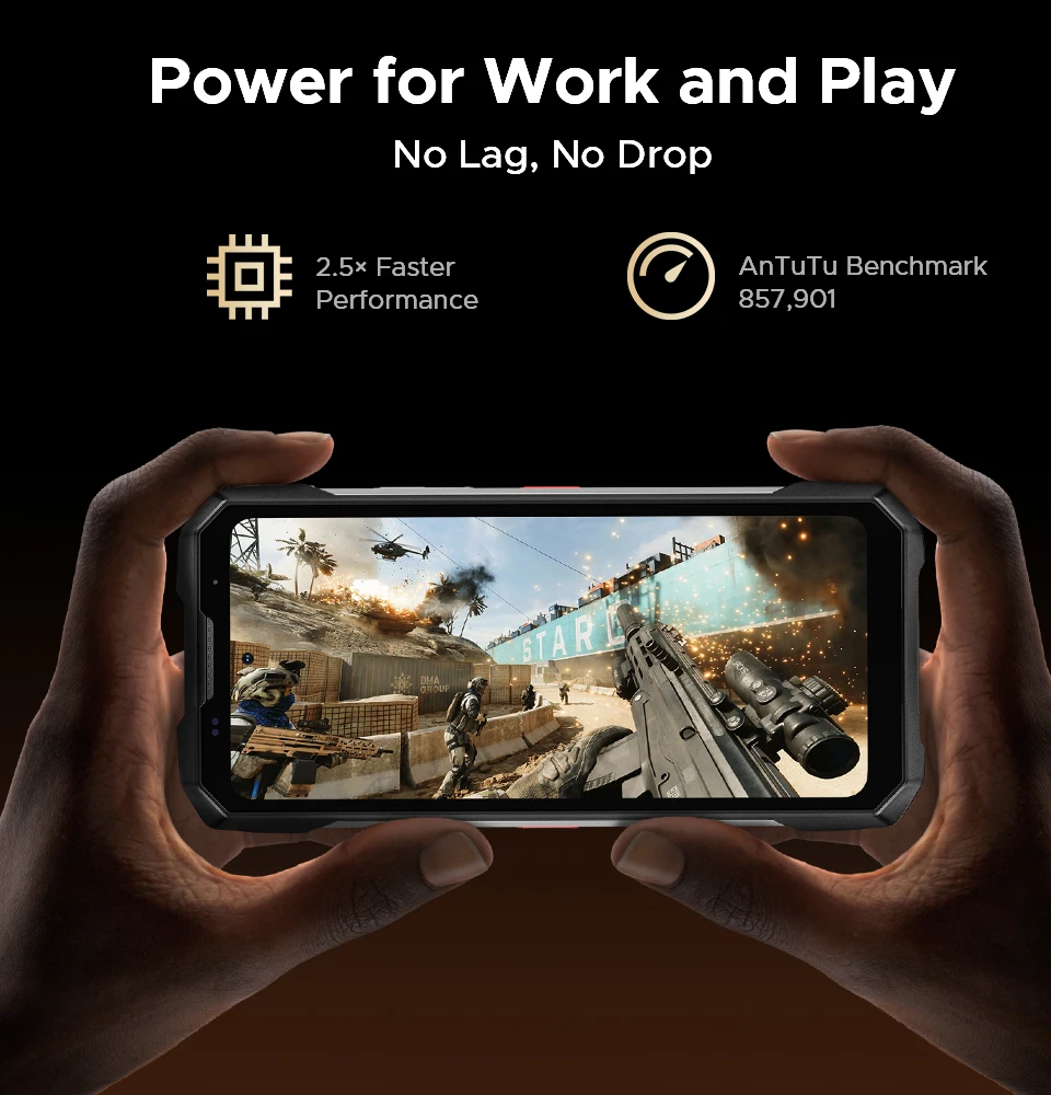 World Premiere DOOGEE V Max 2 Pro 5G Rugged Phone 6.78" FHD+ IPS 120Hz Display 48GB+1TB 22000mAh 200MP 120W Smartphon Android 16