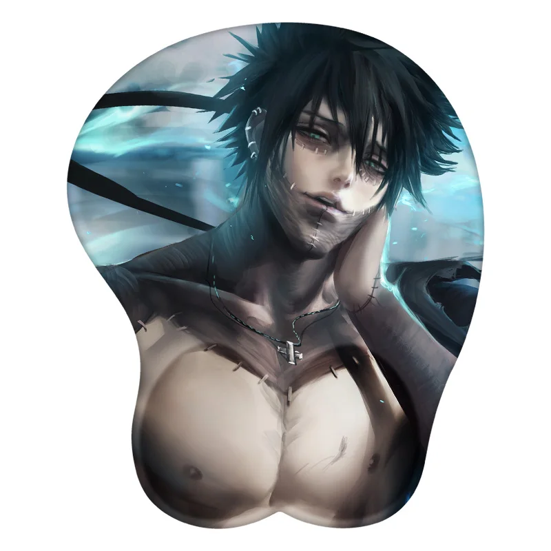 Dabi 3D Mouse Pad Anime Mousepad Wrist Rest Silicone Sexy Creative Gaming Mat Gift