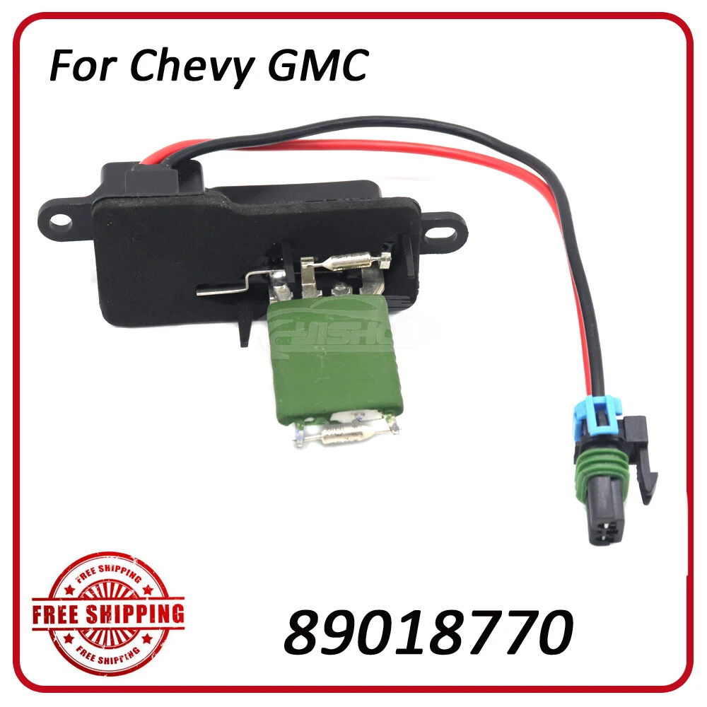 

89018770 Новый резистор двигателя вентилятора отопителя 2294100 для CHEVROLET EXPRESS 1500/2500/3500/4500 KODIAK G30 ISUZU H SERIES TRUCK GMC