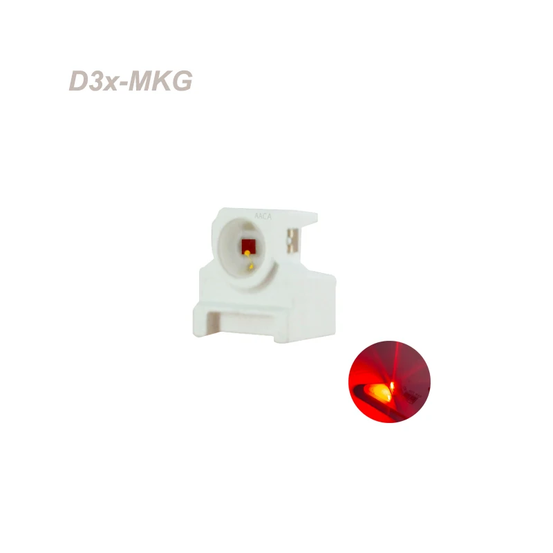 

Сверхяркий красный светодиод 0.2W 630нм для автомобильных сигнальных ламп D3x-MKG