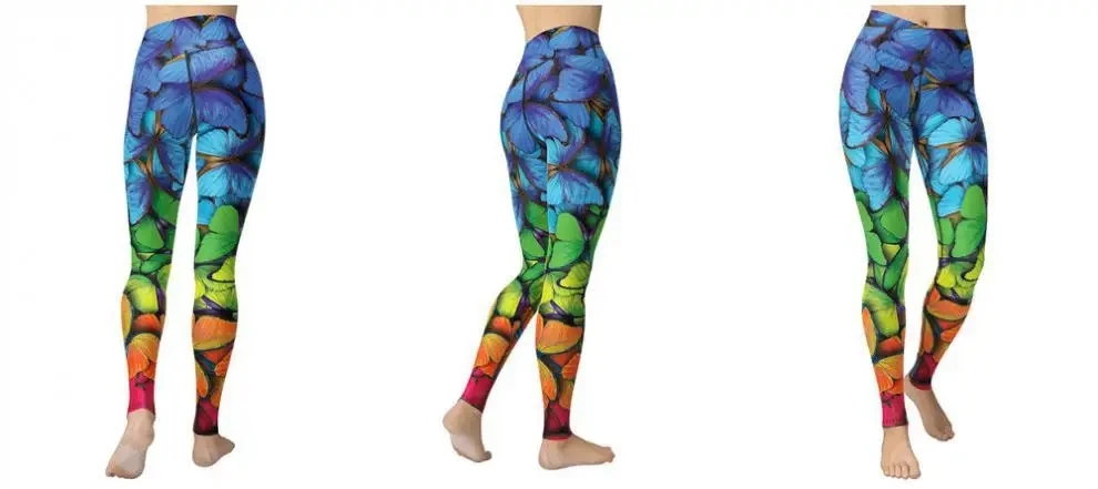 

Color Sport Leggings Women 3D Printing Tights Yoga Pants Gym Leggin Ladies Seamless Leggins for Female Leginsy Sexy