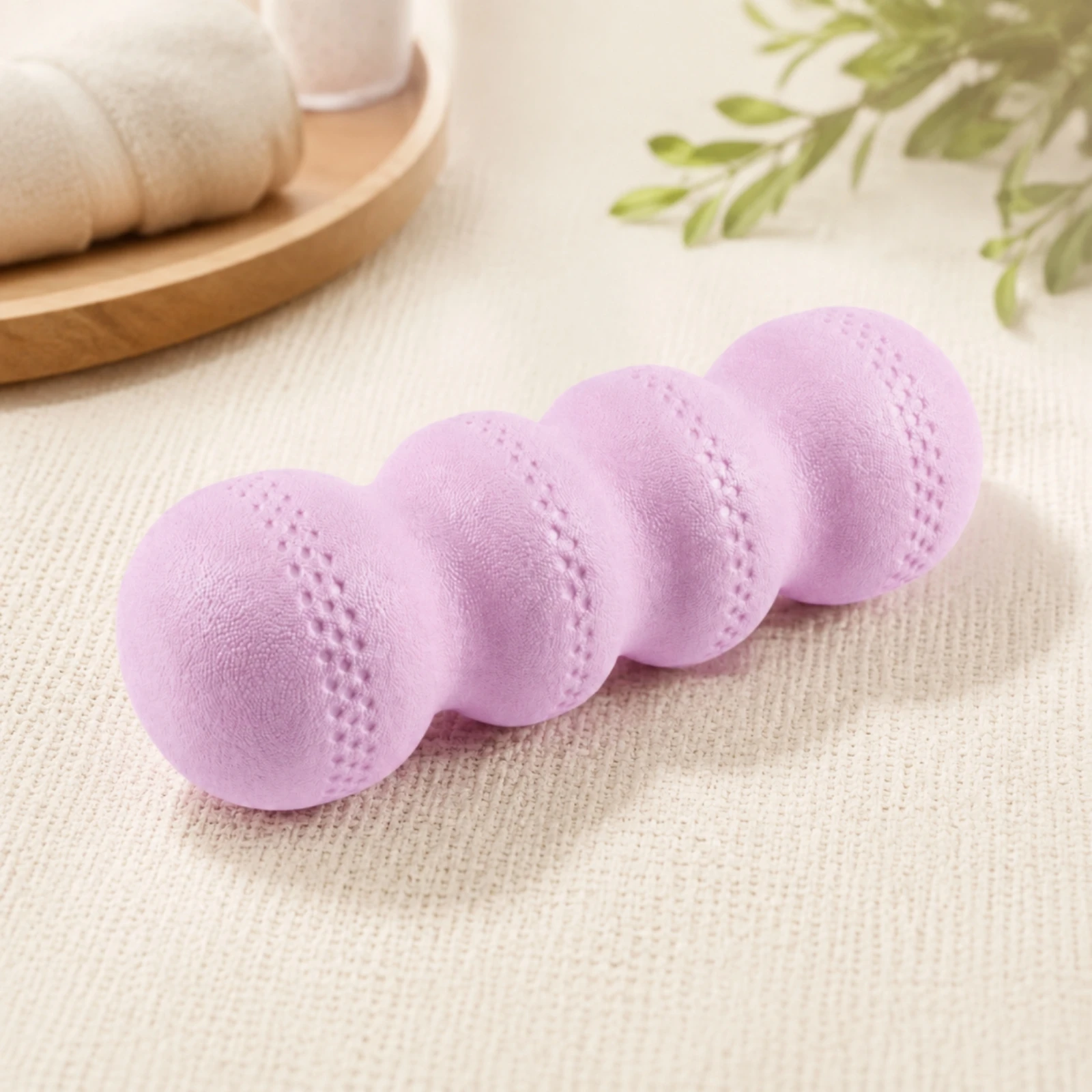 Peanut Roller with Textured Surface Firm Peanut Foam Roller Foam Massage Tool High-Density Deep Tissue for Athletes