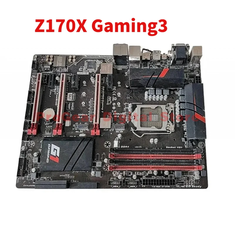

Материнская плата Gigabyte Z170X Gaming3 LGA1151 ATX с поддержкой DDR4 для процессоров Intel 6-го/7-го поколения