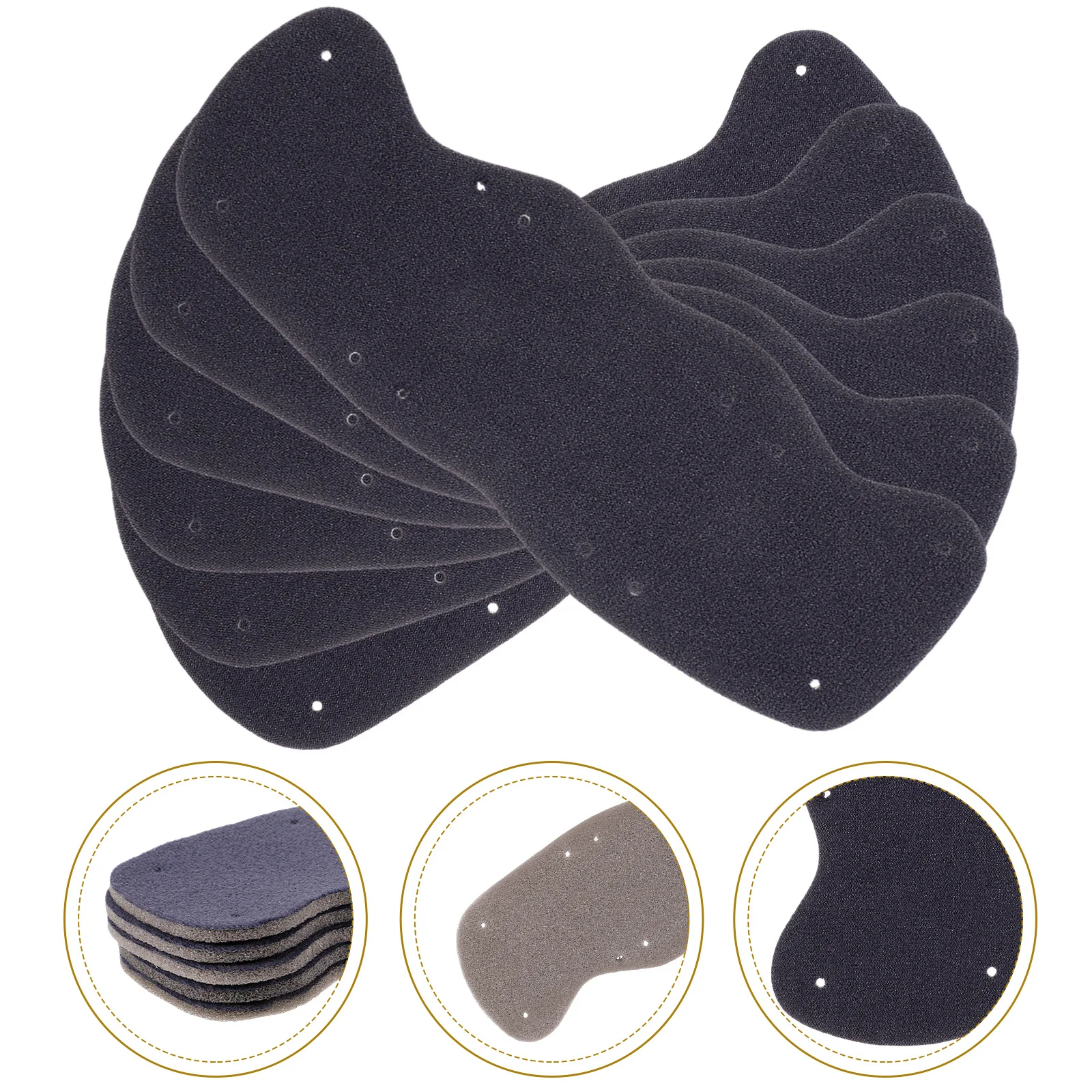 6Pcs Hard Hat Sweatband Liner Sweat Absorbing Breathable Design for Worker Hardhat Comfortable Fit Sweat-Proof Band