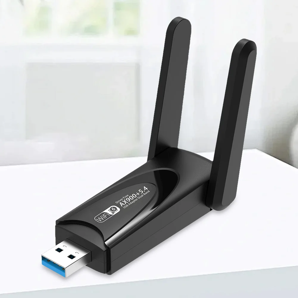 USB-адаптер Wi-Fi, сетевая карта 900 Мбит/с, Bluetooth-совместимый беспроводной Wi-Fi-приемник, USB-ключ, сетевая карта для настольного портативного ПК