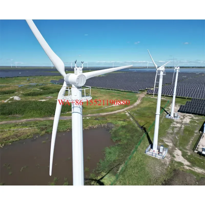WMWMNU for Customizable Low Noise 380V 420V 480V 30KW Horizontal Wind Turbine Renewable Energy Generation System