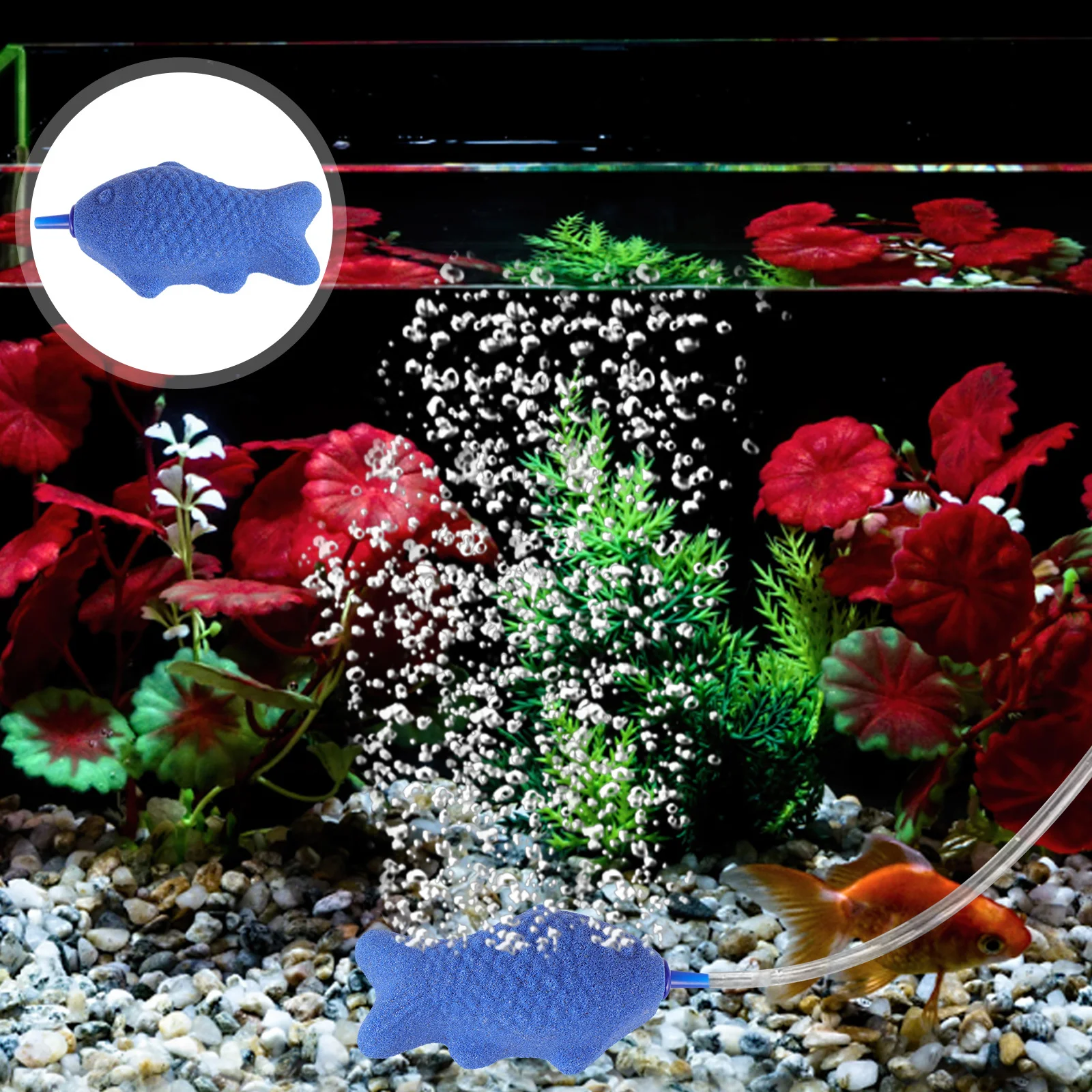 

Fish Tank Stone Small Air Stone For Fish Tanks Air Stones Aquarium Freshwater Seawater Hydroponics Airstone Accessories