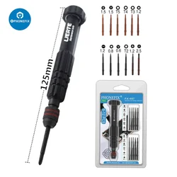 12 In 1 Precision Screwdriver Set Pentalobe Torx Bits Multi-function Screwdriver Repair Tool Kit for IPhone Screen Opening Tool