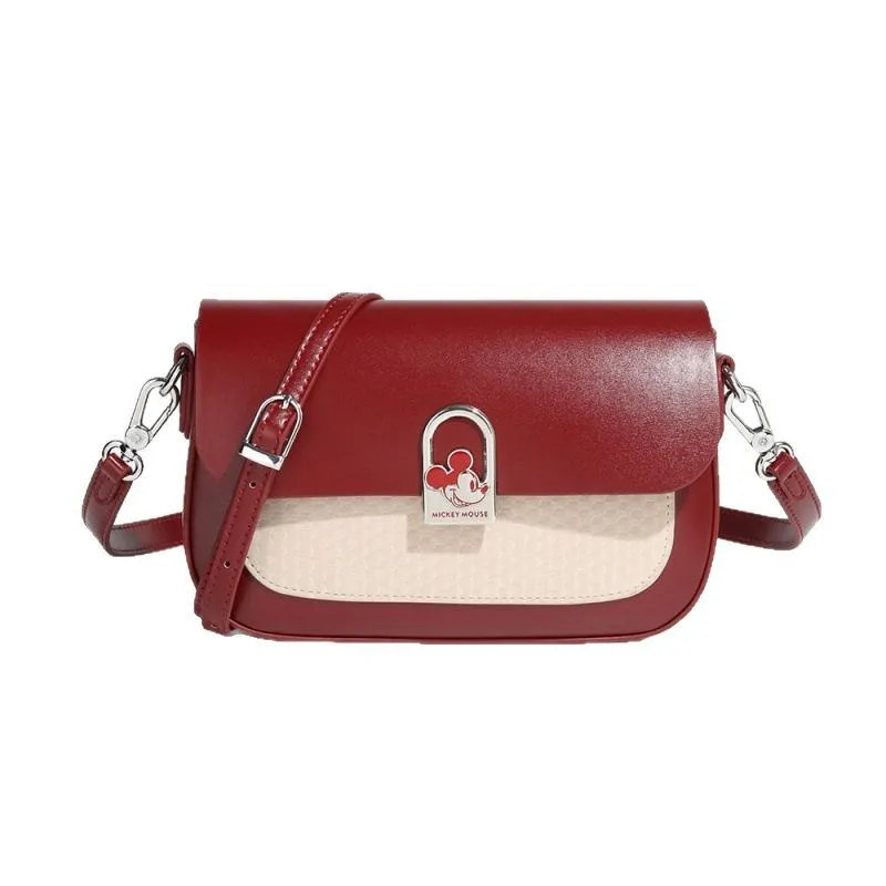 

Disney Mickey Mouse Women s Fashion Shoulder Crossbody Handbag Purse For Daily Commute Travel Tote Bag-3-6